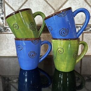 Tabletops Unlimited Set of 4 Ambrosia Mugs
